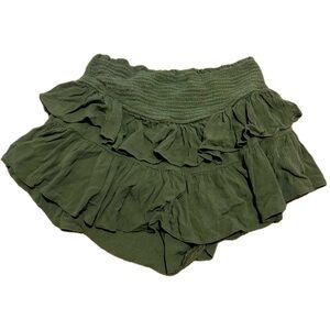 Green Preppy Skirt